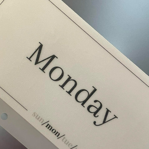 A6曜日リフィル その他雑貨 nyk.saving 通販 18486846｜Creema(クリーマ)