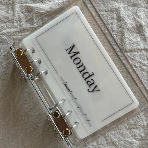 A6曜日リフィル その他雑貨 nyk.saving 通販 18486846｜Creema(クリーマ)