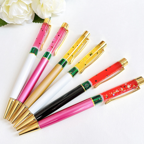 サマーセール‼️N1306 / カスタムタッチペン＆ボールペン スイカビーズ サマーセール‼️N1306 / カスタムタッチペン＆ボールペン スイカビーズ