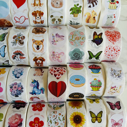 ★送料無料★ ランダムシール50枚　文字無し　ごほうび・手帳・プレゼント等に 3枚目の画像