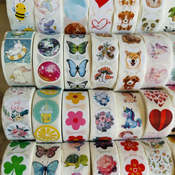 ★送料無料★ ランダムシール50枚　文字無し　ごほうび・手帳・プレゼント等に 2枚目の画像