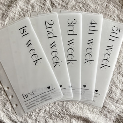 A6曜日リフィル その他雑貨 nyk.saving 通販 18486846｜Creema(クリーマ)