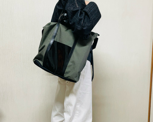 nikeita様専用】ハンドメイド コーデュラナイロン トートバッグ
