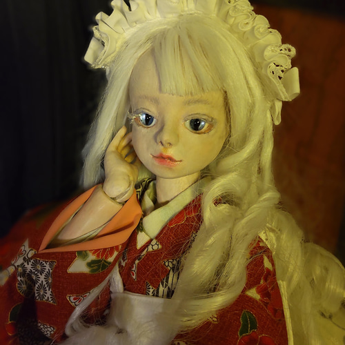 球体関節人形 「銀華猫」 少女人形 創作人形 その他人形 烏兎