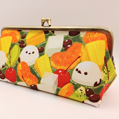 抹茶ぜんざいシマエナガ ペンケース