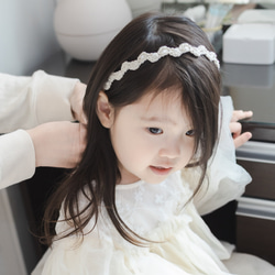 コスモス♡ベビーヘアクリップ　ヘアゴム コスモス♡ベビーヘアクリップ ヘアゴム