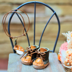 ☆ドール 鞄 お花 ショルダーバッグ 茶色☆ ピュアニーモ ブライス