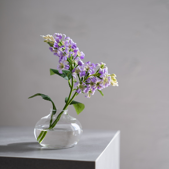 （水換え不要）ライラックの小瓶挿し 7枚目の画像