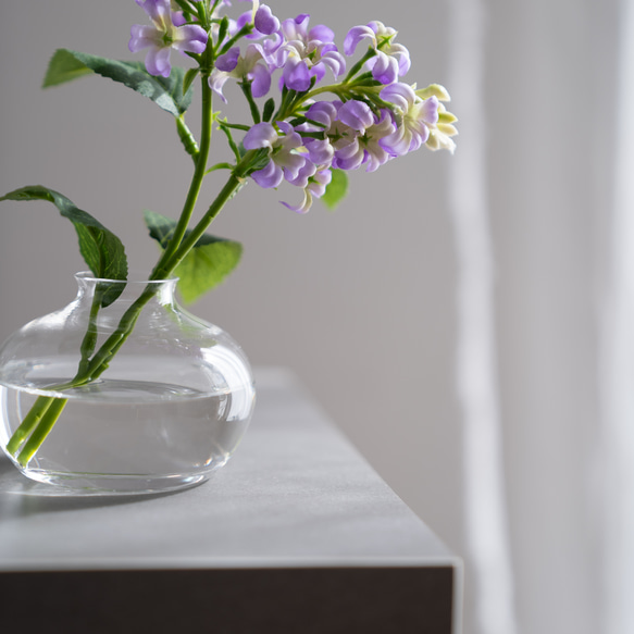 （水換え不要）ライラックの小瓶挿し 5枚目の画像