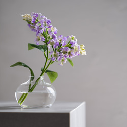 （水換え不要）ライラックの小瓶挿し 3枚目の画像