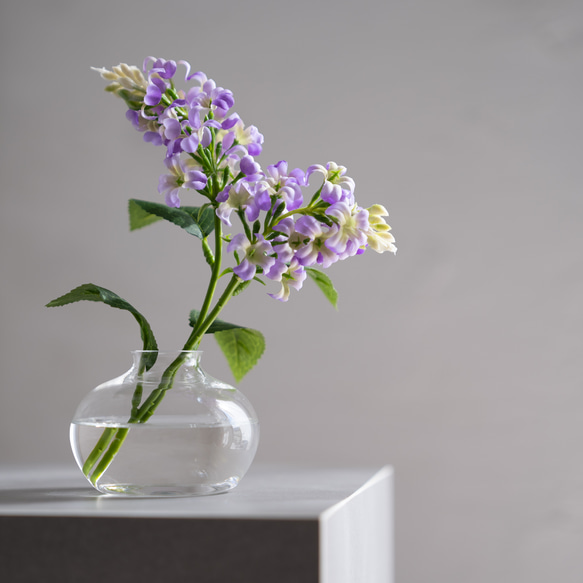 （水換え不要）ライラックの小瓶挿し 3枚目の画像