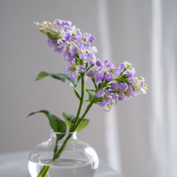 （水換え不要）ライラックの小瓶挿し 2枚目の画像