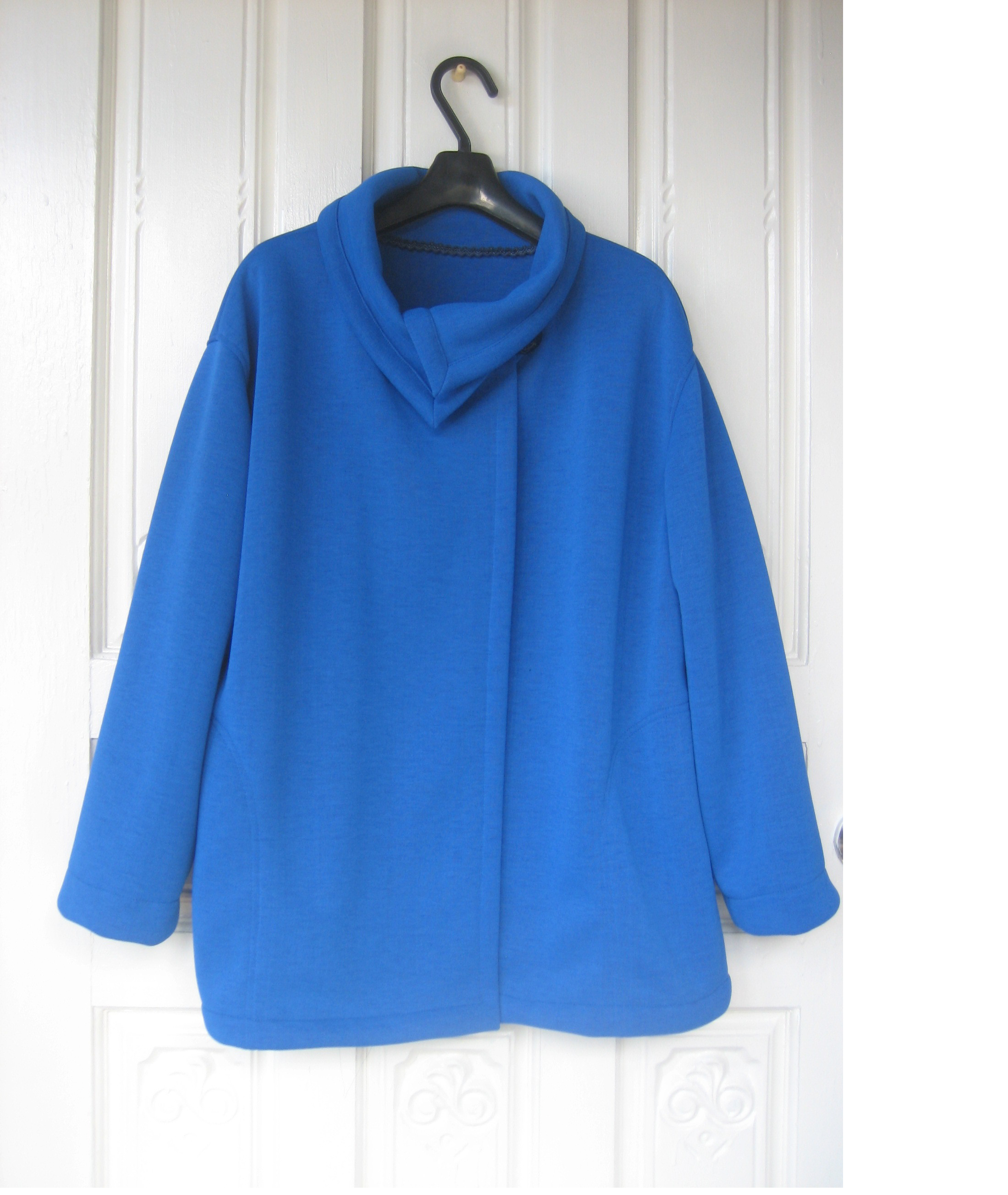 ポリエステル・段ボールニット・カーディガンジャケット