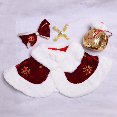 リーナ・ベル用 Mサイズ ぬいぐるみ着せ替え服クリスマス リーナ・ベル用 Mサイズ ぬいぐるみ着せ替え服クリスマス
