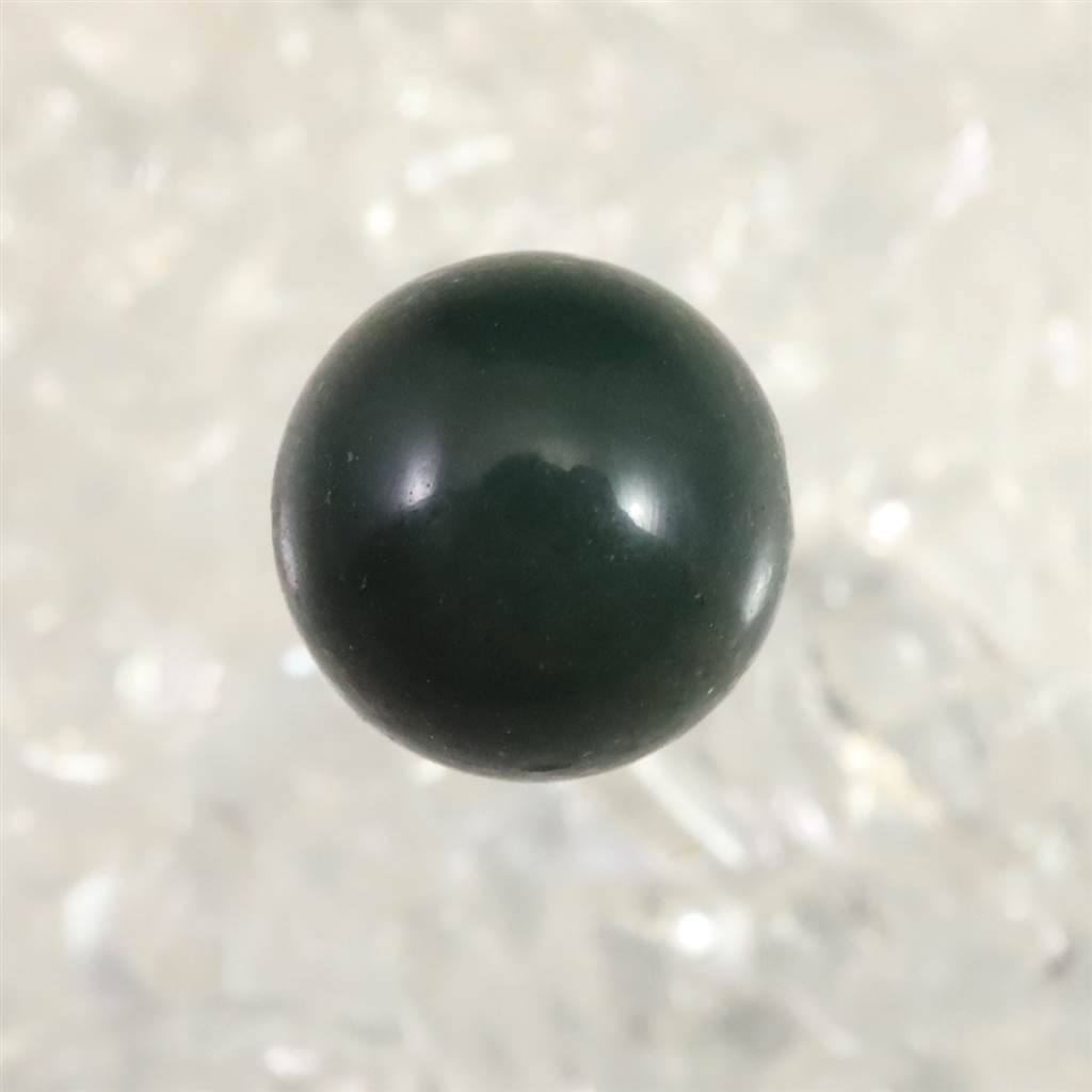 出雲碧玉 出雲石  10mm玉ビーズ SA  粒売 現品 ディレクトリーカード付 Type.X #33382