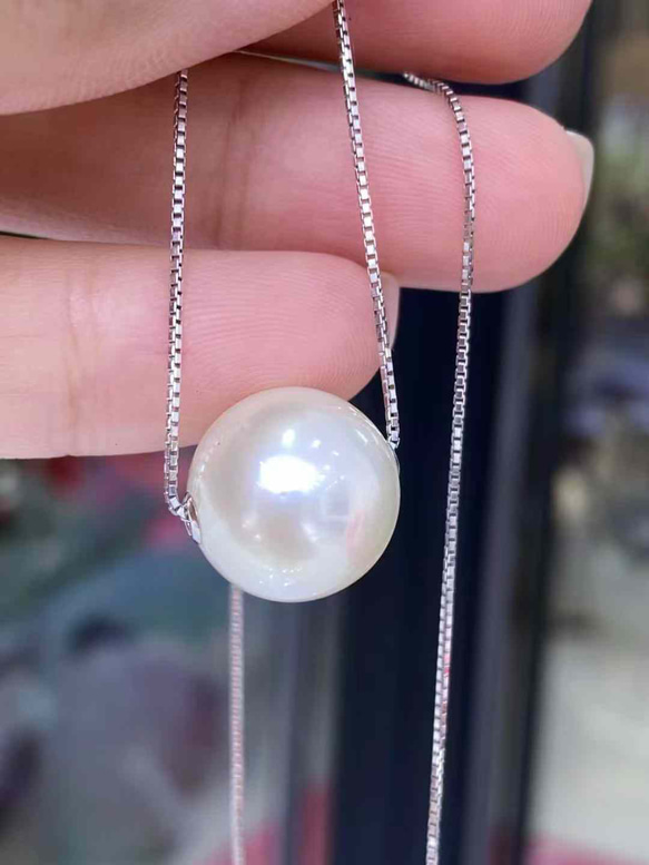 取引完了 美品】白蝶真珠ネックレス鑑別出品付き