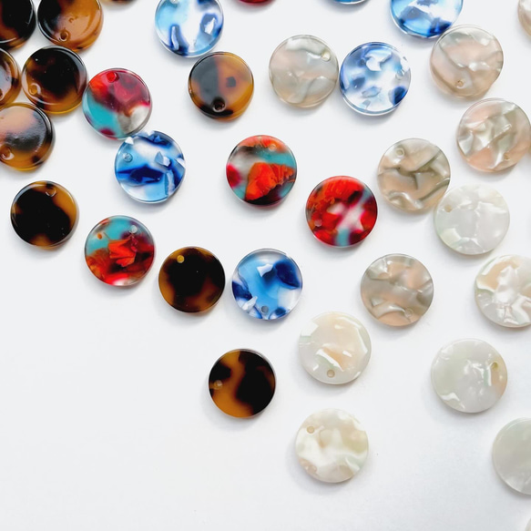 【40個】アセテート＆アクリルチャーム＊HAPPY BAG 2025【在庫限り】 4枚目の画像