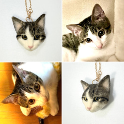アメリカンショートヘアのフレーム猫 羊毛フェルト 猫 リアル