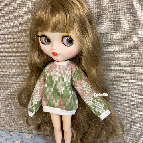 Blythe ブライスドール ハンドメイド服トップス