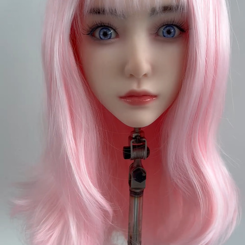 リアルドールヘッド 軟質シリコンヘッド リアルガール 口可動 リアルドールヘッド 軟質シリコンヘッド リアルガール 口可動