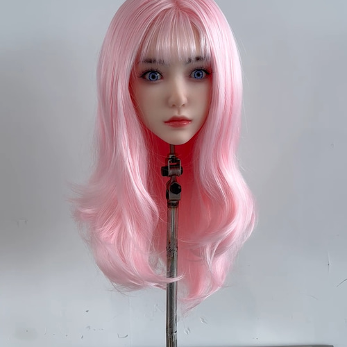 リアルドールヘッド 軟質シリコンヘッド リアルガール 口可動