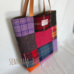 1点物 *ミナペルホネン パッチワーク トートバック B トート