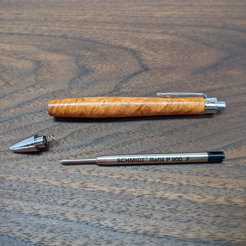 新作】花梨瘤杢 ボールペン No.716 ペン・筆記用具 工房 TAISHI
