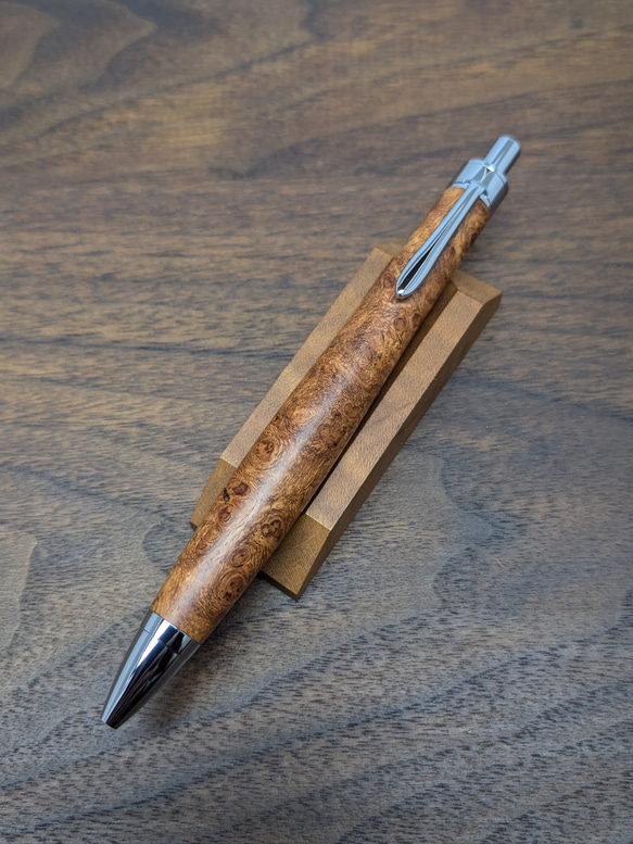 国内外の人気 新作】花梨瘤杢 ボールペン No.716 ペン・筆記用具 工房 TAISHI 筆記具