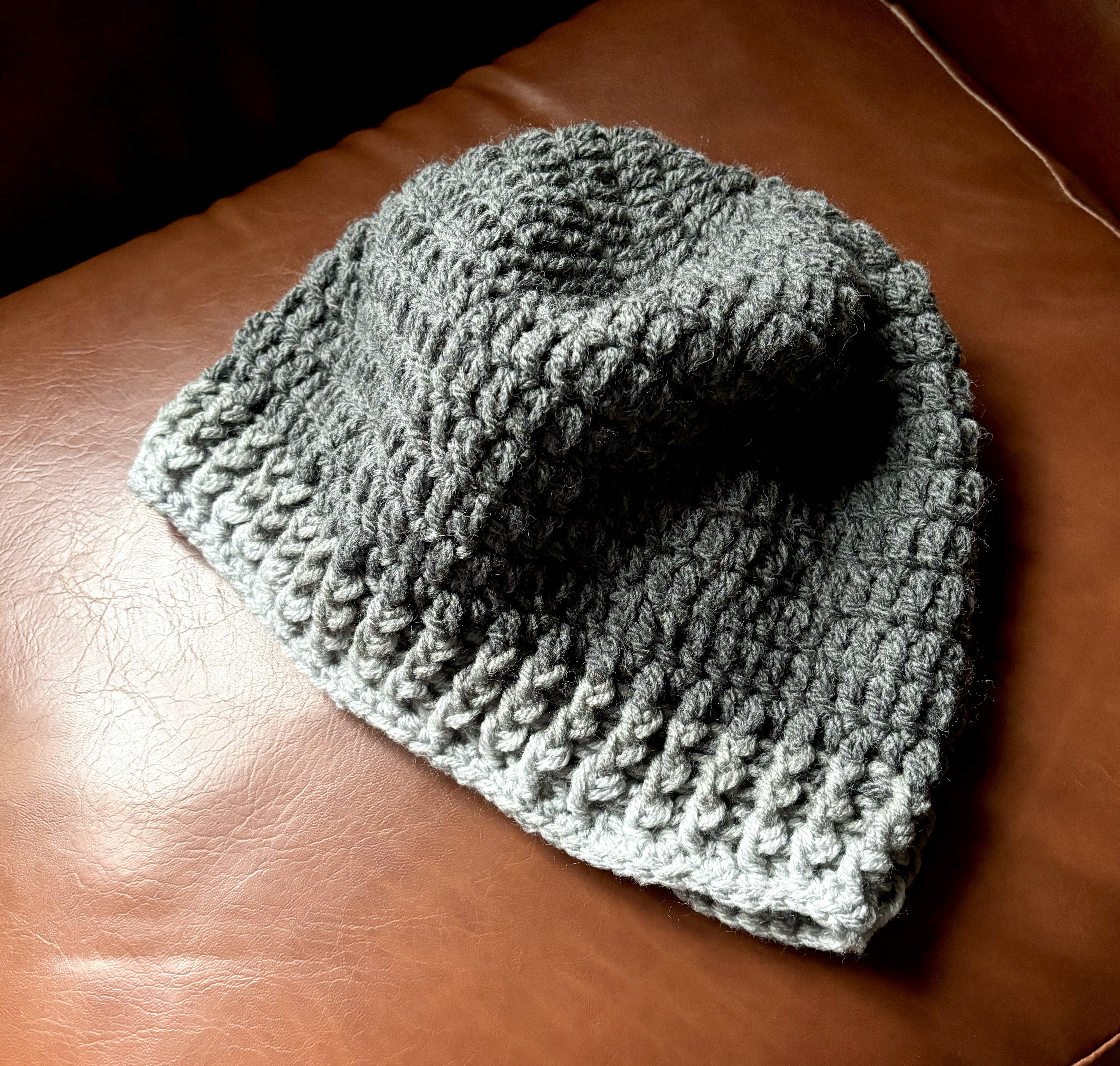 Mサイズ ニット帽 (値下げ)グレー