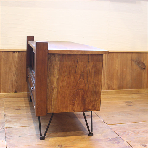 置き床 ローボード ローキャビネット テレビ台 アンティーク おしゃれ