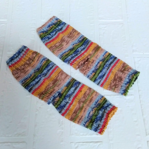 Opal毛糸 ヴィンセント・ヴァン・ゴッホ】手編み ヨガソックス 靴下