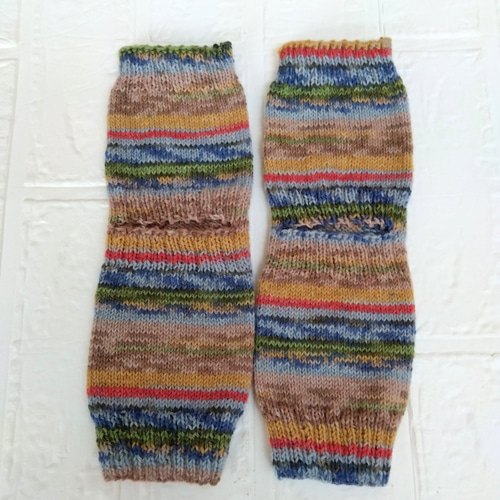 Opal毛糸 ヴィンセント・ヴァン・ゴッホ】手編み ヨガソックス 靴下