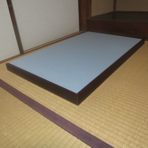 枕屏風 二枚折れ屏風 鳥の子白張り その他インテリア雑貨 表具 月徳堂