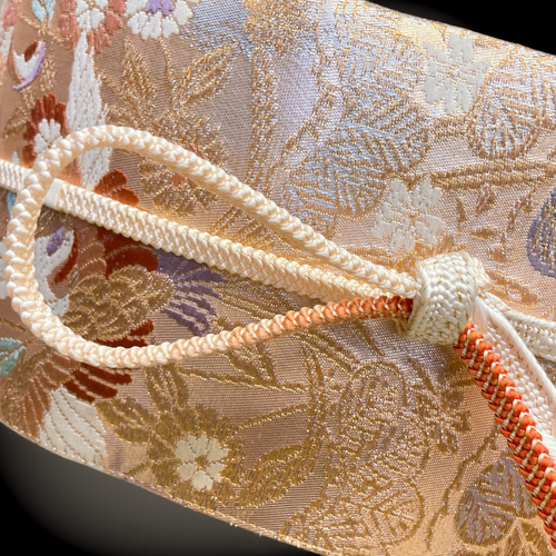 ウエスト 65〜95cm 刺繍 煌めくサッシュベルト 帯ベルト 帯リメイク