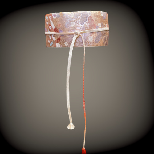 ウエスト 65〜95cm 刺繍 煌めくサッシュベルト 帯ベルト 帯リメイク