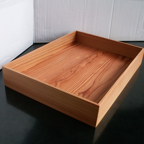 屋久杉世界遺産！無垢木製収納ボックス 自然な木目