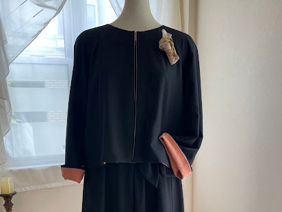 着物リメイクセミオーダー（ラグラン袖リバーシブルジャケット）