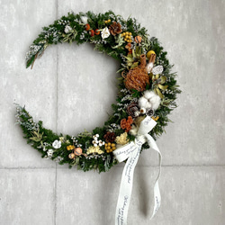 森の中のクリスマスリース プリザーブドフラワー Atelier sol daisy