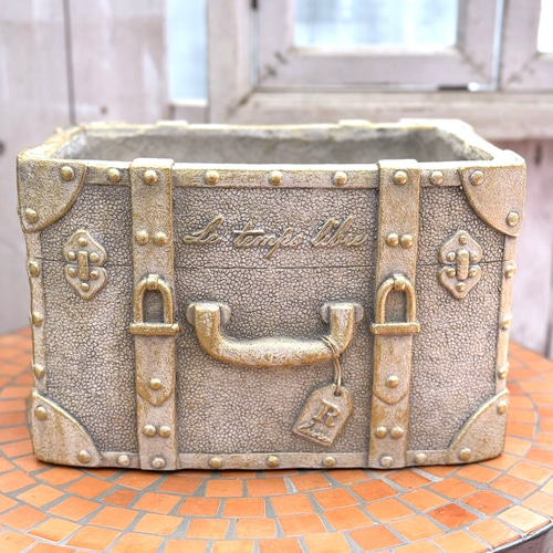 期間限定SALE【4780円→3880円】 トランク カバン 植木鉢 プランター