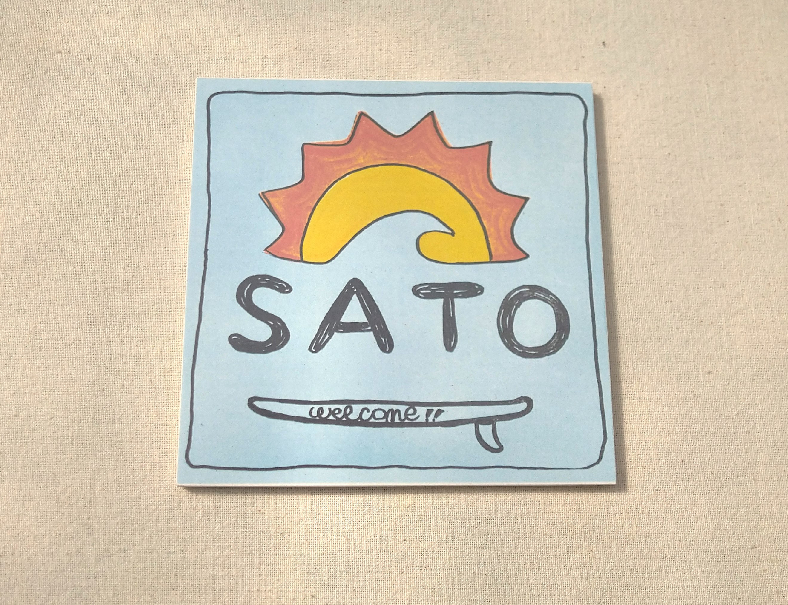 20×20cm角フォトタイル　フルカラー写真・イラストなどのオリジナルプリントタイル製作