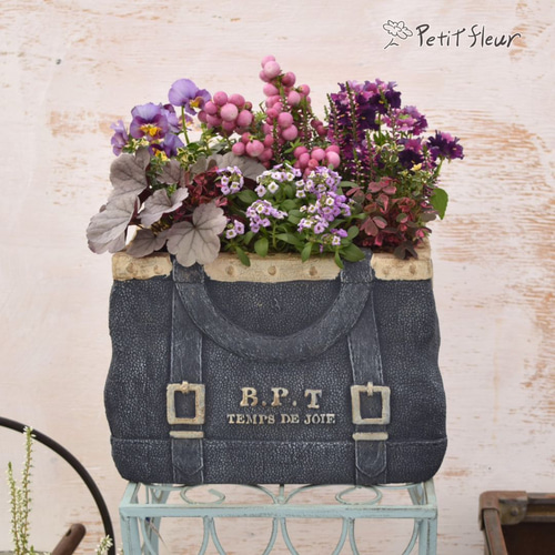 500円OFF】 バック かばん 植木鉢 プランター グラスファイバー 500円OFF】 バック かばん 植木鉢 プランター グラスファイバー