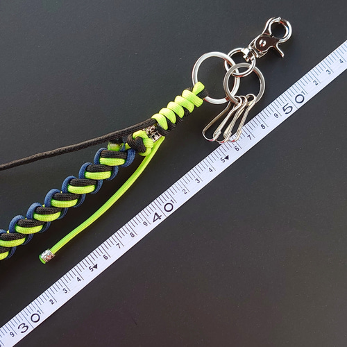 パラコード ウォレットチェーン キーチェーン バイカーウォレット