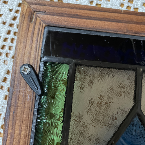 ステンドグラス パネル 大正ロマン クラシカルダイヤ その他インテリア