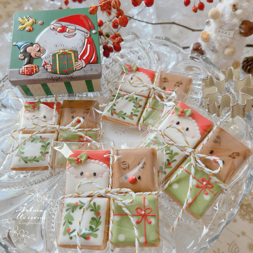 クリスマスアイシングクッキー クッキー sakurablossom 通販 18491445