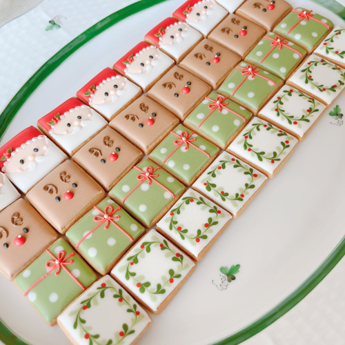 マちゃんページ/アイシングクッキー/クリスマス クリスマスアイシングクッキー クッキー sakurablossom 通販
