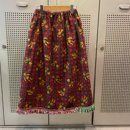 ヴィンテージ パッチワークスカート 古着 ヴィンテージ vintage スカート パッチワーク ファブリック