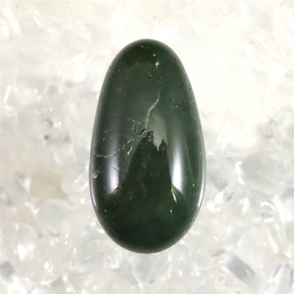 出雲碧玉 出雲石 ルース ディレクトリーカード付 1.94g　 #26716