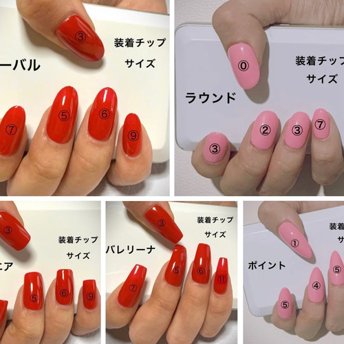 ネイル用品　まとめ売り FASHION NAIL XZF-002 ネイルチップ スクエア ミディアム