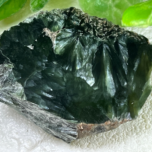 セラフィナイトパワーストーン原石置物