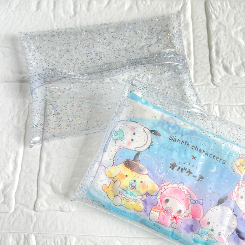 2個セット】キラキラがかわいい⭐︎子供用 ポケットティッシュケース